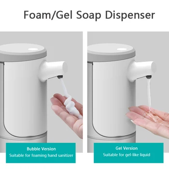 No Punching 450ml Soap Dispenser Touchless Automatic Liquid Pump Hands-free Auto Hand Soap Dispenser
No Punching 450ml Soap Dispenser Touchless Automatic Liquid Pump Hands-free Auto Hand Soap Dispenser