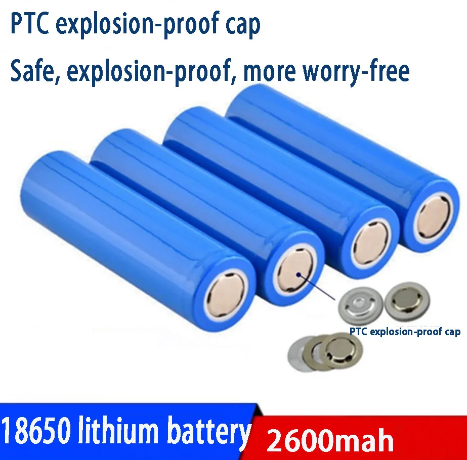 18650 lithium battery 3.7v 2600mAh full capacity 18650 rechargeable battery flashlight power bank
18650 lithium battery 3.7v 2600mAh full capacity 18650 rechargeable battery flashlight power bank