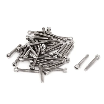 Stainless Steel Hex Screw Socket Cap Screws Hex Head Thread Diameter:M5 Screw Length (Excluding Head):35mm 20 pcs
Stainless Steel Hex Screw Socket Cap Screws Hex Head Thread Diameter:M5 Screw Length (Excluding Head):35mm 20 pcs