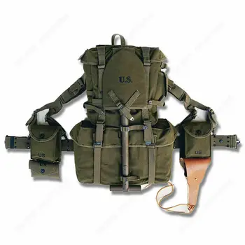 WWII KOREAN US SOLDIER M1945 MILITARY GEAR COMBINATION M1911 M1 POUCH BELT SPADE
WWII KOREAN US SOLDIER M1945 MILITARY GEAR COMBINATION M1911 M1 POUCH BELT SPADE