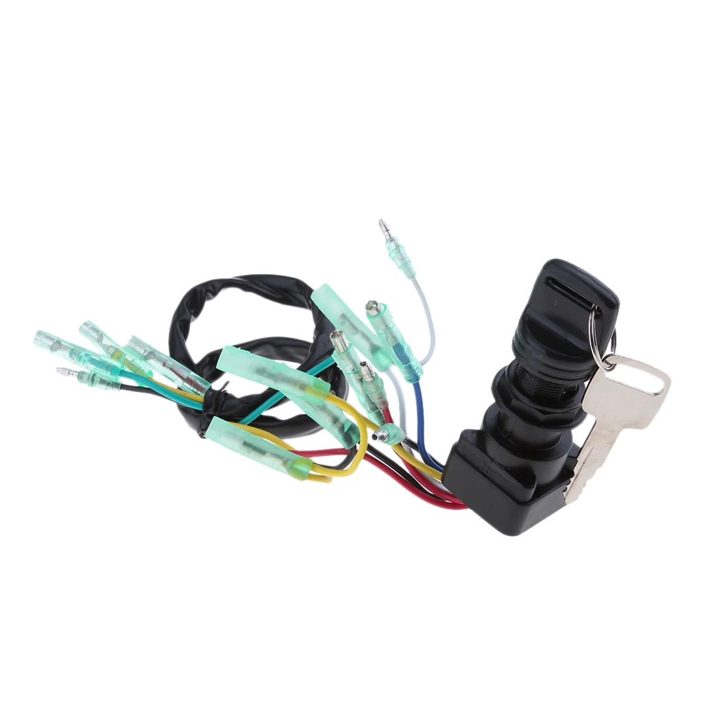 Marine Boat Outboard Motor Engine Key Ignition Switch Assembly Marine Boat Outboard Motor Engine Key Ignition Switch Assembly
