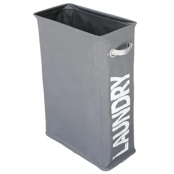 Wheeled Oxford Laundry Basket Laundry Basket Trash Can With Universal Wheel Foldable Dirty Clothes Storage Box-Dark Gray
Wheeled Oxford Laundry Basket Laundry Basket Trash Can With Universal Wheel Foldable Dirty Clothes Storage Box-Dark Gray