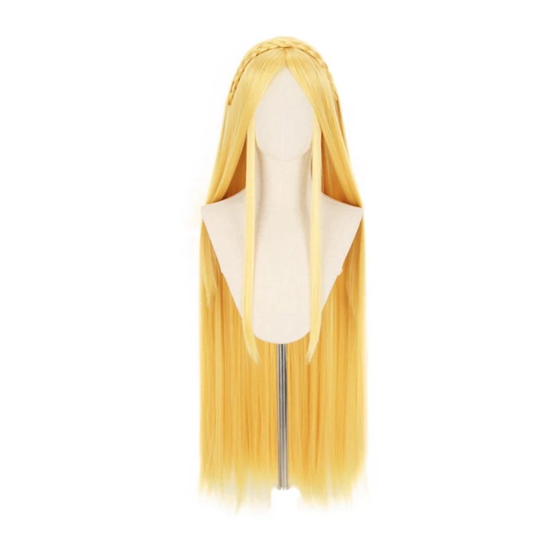 The Legend of Zelda Breath of the Wild Princess Zelda Wig Cosplay Costume Women Heat Resistant Synthetic Hair Halloween Wigs
The Legend of Zelda Breath of the Wild Princess Zelda Wig Cosplay Costume Women Heat Resistant Synthetic Hair Halloween Wigs