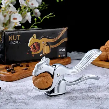 Squirrel Shaped Nutcracker Sheller Crack almond Walnut Pecan Hazelnut Filbert Nut Kitchen Nut Sheller Clip Tool Clamp Plier
Squirrel Shaped Nutcracker Sheller Crack almond Walnut Pecan Hazelnut Filbert Nut Kitchen Nut Sheller Clip Tool Clamp Plier