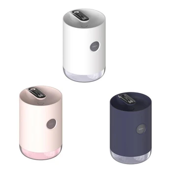 Home Air Humidifier 1L 3000MAh Portable Wireless USB Aroma Essential Oil Diffuser Battery Life Show Aromatherapy Humidificador
Home Air Humidifier 1L 3000MAh Portable Wireless USB Aroma Essential Oil Diffuser Battery Life Show Aromatherapy Humidificador