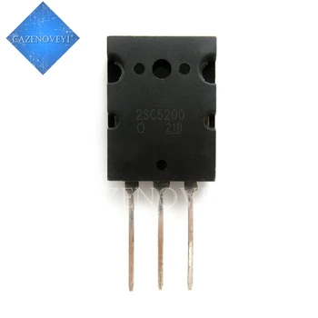 6pcs/lot 2SA1943 TO-3P 2SC5200 TO-3PL=3pair ( 3PCS C5200 + 3PCS A1943 ) In Stock 
6pcs/lot 2SA1943 TO-3P 2SC5200 TO-3PL=3pair ( 3PCS C5200 + 3PCS A1943 ) In Stock