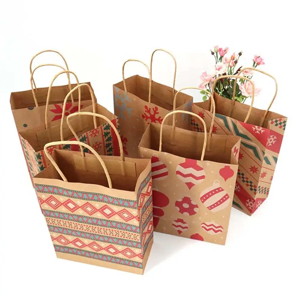 10Pcs Fashion Cute Snowflake Xmas Tree Paper Bag Chrismas Gift Storage Handheld Pouch
10Pcs Fashion Cute Snowflake Xmas Tree Paper Bag Chrismas Gift Storage Handheld Pouch