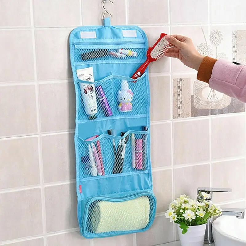 Portable Travel Toiletry Wash Hanging Bags Makeup Case Cosmetic Storage Bag Hanging Organizers
Portable Travel Toiletry Wash Hanging Bags Makeup Case Cosmetic Storage Bag Hanging Organizers