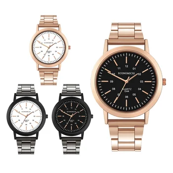 Luxury men's Quartz Watch Gold Stainless Steel Strap Bracelet Mens Watches Digital Alloy Dial Watches For Men Clocks Gift E44-G 
Luxury men's Quartz Watch Gold Stainless Steel Strap Bracelet Mens Watches Digital Alloy Dial Watches For Men Clocks Gift E44-G