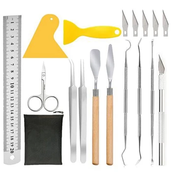 Craft Vinyl Weeding Tools Set Basic Vinyl Tool Kit for Weeding Vinyl Silhouettes Cameos Lettering
Craft Vinyl Weeding Tools Set Basic Vinyl Tool Kit for Weeding Vinyl Silhouettes Cameos Lettering