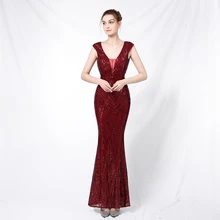 Plus Size Sequined Mermaid Evening Dresses Formal Prom Pageant Wedding Party Robe Re Soirée Femme Robe De Soirée Se Mariage
Plus Size Sequined Mermaid Evening Dresses Formal Prom Pageant Wedding Party Robe Re Soirée Femme Robe De Soirée Se Mariage