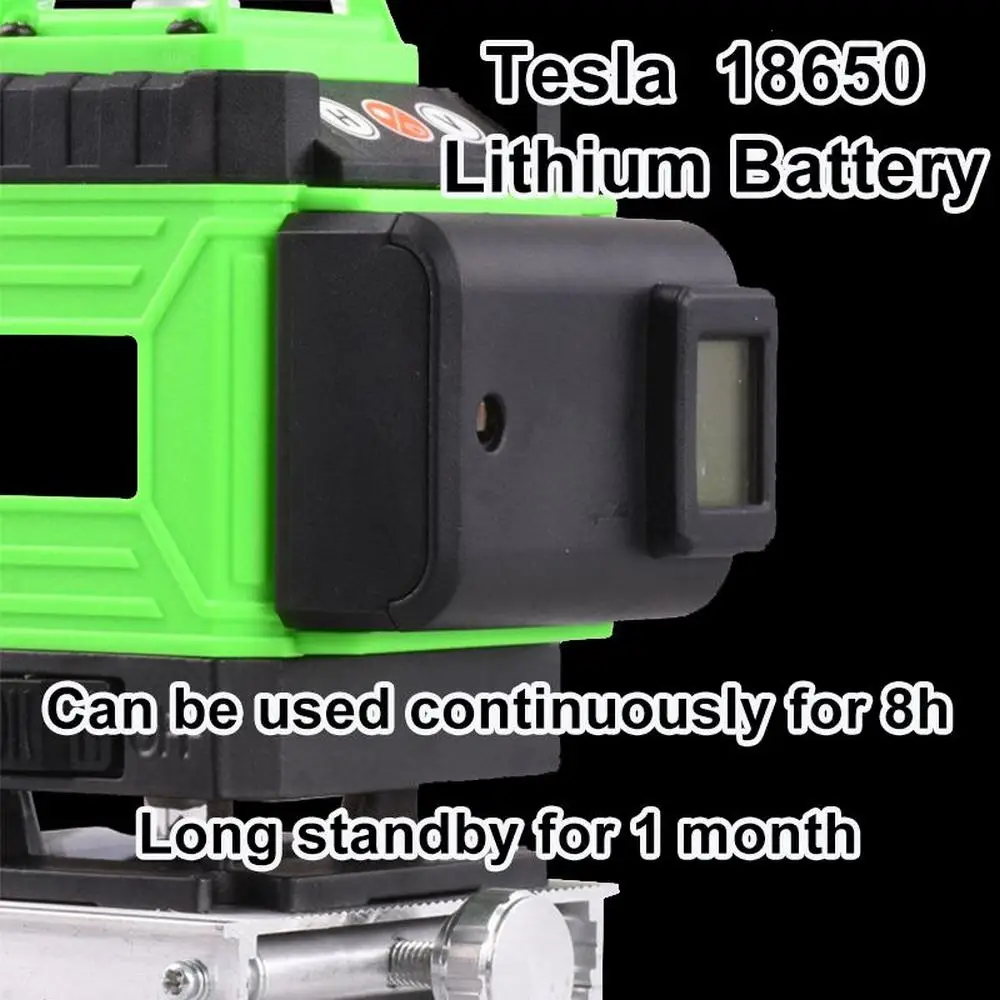 Laser Level 16 Lines 4D Level Super Powerful Self-leveling Portable 360 Horizontal Vertical Flexibility Cross Green Laser Level
Laser Level 16 Lines 4D Level Super Powerful Self-leveling Portable 360 Horizontal Vertical Flexibility Cross Green Laser Level