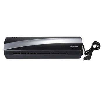 A4 Photo Paper Film Document Thermal Hot and Cold Laminator Two Roller Quick 3-5min Warm-up Max. Width 9" High Laminating Speed
A4 Photo Paper Film Document Thermal Hot and Cold Laminator Two Roller Quick 3-5min Warm-up Max. Width 9" High Laminating Speed