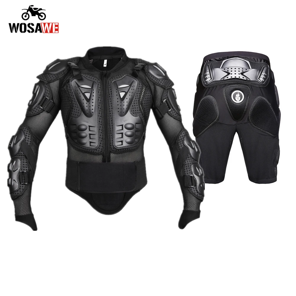 WOSAWE Motorcycle Jackets sets Motorcyclist Motocross Protection Gear Moto chest Back Support Clothes Armor hip Protector Suits
WOSAWE Motorcycle Jackets sets Motorcyclist Motocross Protection Gear Moto chest Back Support Clothes Armor hip Protector Suits