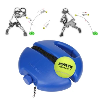 Tennis Trainer Base with Rope Single Exerciser Self-study Baseboard Beating Automatic Rebound Rubber Band Line Tennis Accesories
Tennis Trainer Base with Rope Single Exerciser Self-study Baseboard Beating Automatic Rebound Rubber Band Line Tennis Accesories