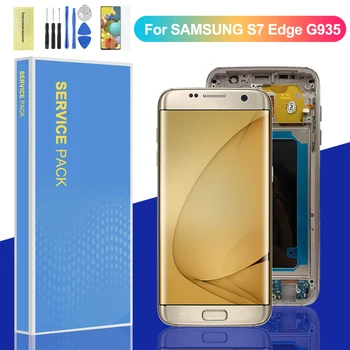5.5'' AMOLED Display For SAMSUNG GALAXY S7 edge LCD G935F LCD Display Touch Screen Digitizer Assembly With Frame Replacement
5.5'' AMOLED Display For SAMSUNG GALAXY S7 edge LCD G935F LCD Display Touch Screen Digitizer Assembly With Frame Replacement