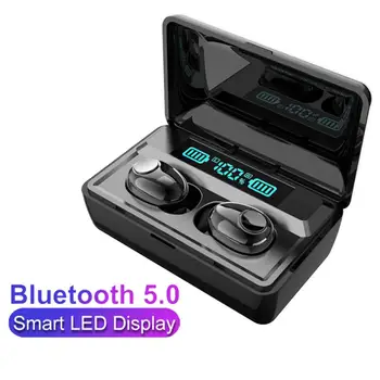 New T10 TWS Bluetooth V5.0 Wireless 3500mAh Earphones Charging Box HIFI Sound Bass Stereo with Mic Sport Headphones for Xiaomi
New T10 TWS Bluetooth V5.0 Wireless 3500mAh Earphones Charging Box HIFI Sound Bass Stereo with Mic Sport Headphones for Xiaomi