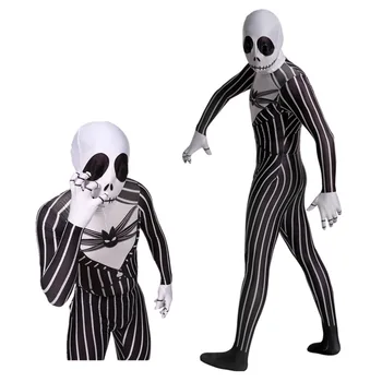 Adults Kids Nightmare Before Christmas Jack Skellington Cosplay Zentai Halloween Party Costume Bodysuit Jumpsuits
Adults Kids Nightmare Before Christmas Jack Skellington Cosplay Zentai Halloween Party Costume Bodysuit Jumpsuits