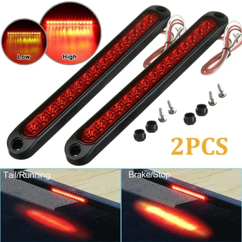 2PCS 15 LED Red Trailer Truck&Lorry Stop Tail Rear Turn Brake Light Bar 100,000 hour LED life LED Tail Light
2PCS 15 LED Red Trailer Truck&Lorry Stop Tail Rear Turn Brake Light Bar 100,000 hour LED life LED Tail Light