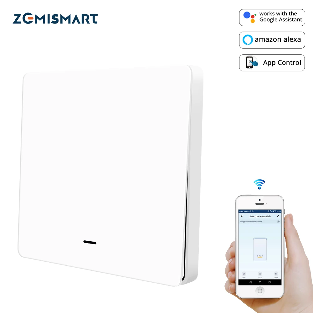 Zemismart Tuya Zigbee Push Buttton Switch One Gang Two Gangs Three Gangs Wall Light Switches 110v 240v
Zemismart Tuya Zigbee Push Buttton Switch One Gang Two Gangs Three Gangs Wall Light Switches 110v 240v
