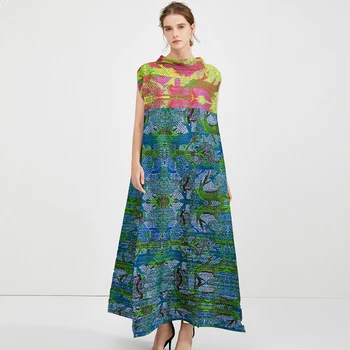Summer Dress Women Dress Casual Loose Elegant Pleated Vintage Contrast Print Dress Women's Clothes Plus Size Oversize Long Dress
Summer Dress Women Dress Casual Loose Elegant Pleated Vintage Contrast Print Dress Women's Clothes Plus Size Oversize Long Dress