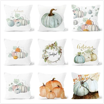 Thanksgiving Cushion Cover Home Decor Pillowcase High Quality Watercolor Heart Halloween Christmas Pillow Cover kussensloop
Thanksgiving Cushion Cover Home Decor Pillowcase High Quality Watercolor Heart Halloween Christmas Pillow Cover kussensloop