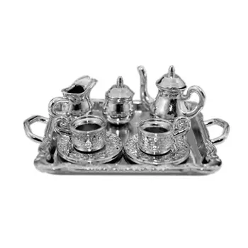 1 Set Dollhouse Miniature Food Scene Model Doll House Accessories Mini Pattern Tea Set R9UE
1 Set Dollhouse Miniature Food Scene Model Doll House Accessories Mini Pattern Tea Set R9UE