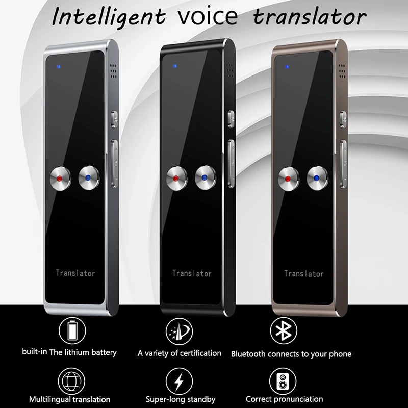 2019 Hot Smart Language Translator Device Handheld Voice Translation Machine Support 68 Languages for Travel Business Fo
2019 Hot Smart Language Translator Device Handheld Voice Translation Machine Support 68 Languages for Travel Business Fo