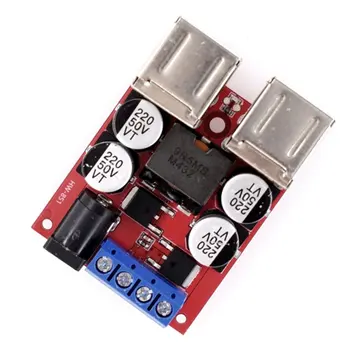 DC adjustable power step-down module 4 port USB output 8V35V to 5V Buck Converter Module Voltage Regulator
DC adjustable power step-down module 4 port USB output 8V35V to 5V Buck Converter Module Voltage Regulator