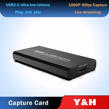 2 Pcs Video Capture Dongle 4K HDMI to USB Capture Resolution up to 1080P/30Hz Input Resolution up to 4K/30Hz For Game Capture
2 Pcs Video Capture Dongle 4K HDMI to USB Capture Resolution up to 1080P/30Hz Input Resolution up to 4K/30Hz For Game Capture
