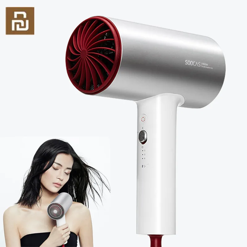 Soocas H3/H3S Anion Hair Dryer Aluminum Alloy Body 1800W Air Outlet Anti-Hot Innovative Diversion Design Barber Dryer
Soocas H3/H3S Anion Hair Dryer Aluminum Alloy Body 1800W Air Outlet Anti-Hot Innovative Diversion Design Barber Dryer