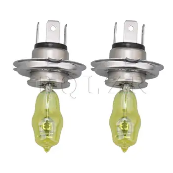 BQLZR 4.73x4.73x7.62cm 12v 100w Gold Light Xenon Headlight H4 Set of 2 
BQLZR 4.73x4.73x7.62cm 12v 100w Gold Light Xenon Headlight H4 Set of 2