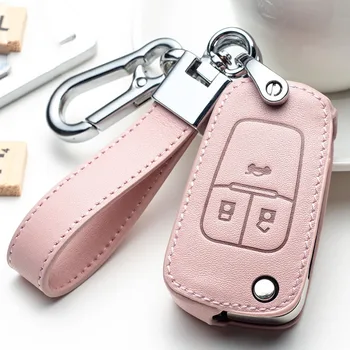 New Leather Car Key Case Full Cover For Buick Chevrolet Cruze Opel Vauxhall Insignia Mokka Encore Auto Fold Key Shell Protection
New Leather Car Key Case Full Cover For Buick Chevrolet Cruze Opel Vauxhall Insignia Mokka Encore Auto Fold Key Shell Protection