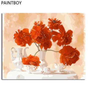 PAINTBOY Framed Picture Flower DIY Painting By Numbers On Canvas Oil Painting Home Decor For Living Room Wall
PAINTBOY Framed Picture Flower DIY Painting By Numbers On Canvas Oil Painting Home Decor For Living Room Wall