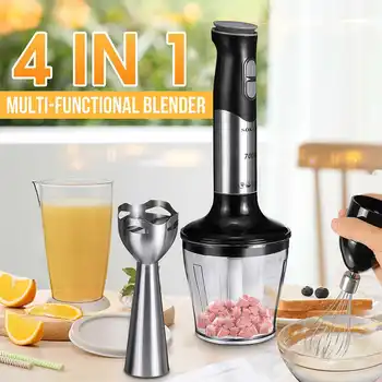 700W Electric Household Blenders 4-in-1 Handheld Food juice-Maker Meat Grinder Egg-Beater Mixer 2 Speed Multi-functions Blenders
700W Electric Household Blenders 4-in-1 Handheld Food juice-Maker Meat Grinder Egg-Beater Mixer 2 Speed Multi-functions Blenders