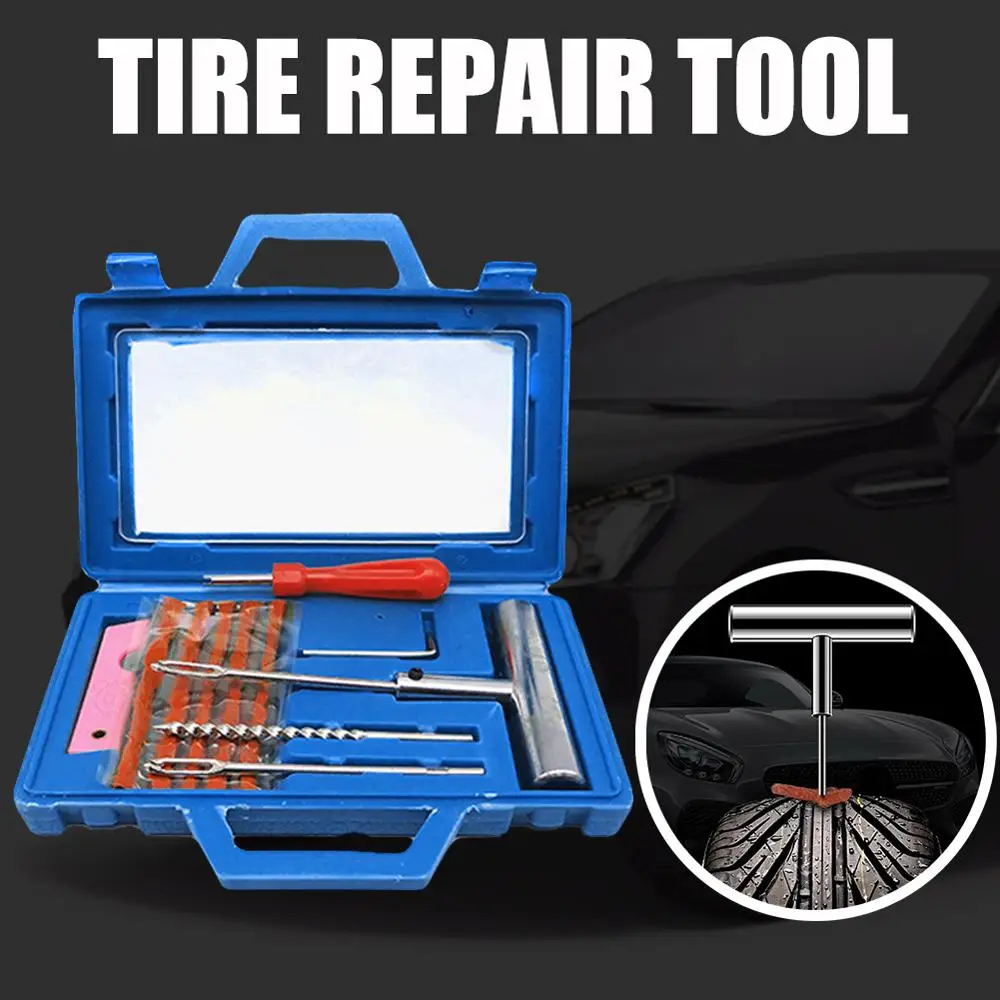 SALE Car Tubeless Tyre Tire Repair Tool Puncture Repair Plug Repairing Kit Needle Patch Fix Tools Wholesale Quick delivery CSV
SALE Car Tubeless Tyre Tire Repair Tool Puncture Repair Plug Repairing Kit Needle Patch Fix Tools Wholesale Quick delivery CSV