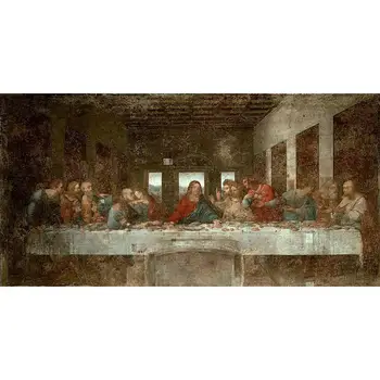 Handmade Art Paintings by College Teachers - Leonardo da Vinci Last Supper fresco Christ jesus - Oil Painting on Canvas
Handmade Art Paintings by College Teachers - Leonardo da Vinci Last Supper fresco Christ jesus - Oil Painting on Canvas