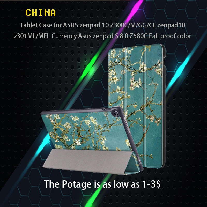 Чехол для планшета ASUS zenpad 10 Z300C/M/GG/CL zenpad10 z301ML/MFL Currency Asus S 8 0 Z580C Осенняя Защитная