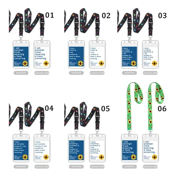Transparent Card Holder Set ID Student Work Credit Bus Card Case with Neck Hanging Strap Daisy Stars Antilost Lanyards
Transparent Card Holder Set ID Student Work Credit Bus Card Case with Neck Hanging Strap Daisy Stars Antilost Lanyards