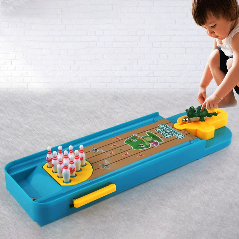 Mini Desktop Bowling Game Toy Funny Indoor Parent-Child Table Sports Game Toy Frog Entertainment Office Desk Toy For Kids Gifts
Mini Desktop Bowling Game Toy Funny Indoor Parent-Child Table Sports Game Toy Frog Entertainment Office Desk Toy For Kids Gifts