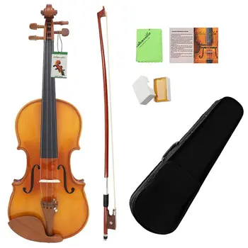 4/4 Violin Acoustic Solid Wood Violin High-end Antique Violin Tiger Skin Grain Musical Instrument With Storage Case
4/4 Violin Acoustic Solid Wood Violin High-end Antique Violin Tiger Skin Grain Musical Instrument With Storage Case