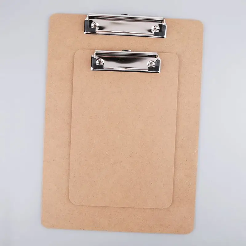 Portable A4/A5 Wooden Writing Clip Board File Hardboard with Metal Vertical Clips for Office School Stationery Supplies
Portable A4/A5 Wooden Writing Clip Board File Hardboard with Metal Vertical Clips for Office School Stationery Supplies