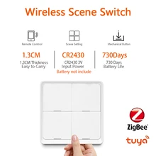 HIMOJO Tuya Smart ZigBee Smart Switch 4 Gang Scenario Scene Switch Support Zigbee2mqtt deCONZ Home Assistant SmartThings
HIMOJO Tuya Smart ZigBee Smart Switch 4 Gang Scenario Scene Switch Support Zigbee2mqtt deCONZ Home Assistant SmartThings
