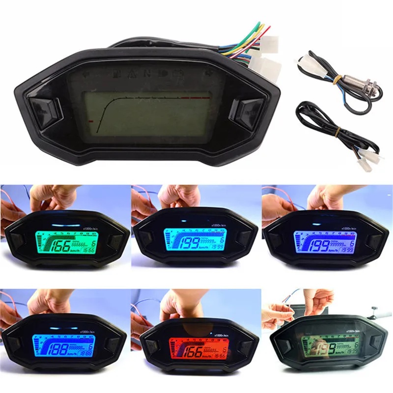 Universal Motorcycle Digital Gauge Tacho Speed Odometer Gear Fuel Lamp Indicator Multifunction
Universal Motorcycle Digital Gauge Tacho Speed Odometer Gear Fuel Lamp Indicator Multifunction