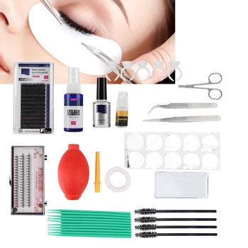 False Eyelashes Grafting Set Eye Lashes Extension Practice Exercise Kit Makeup Tweezer Glue Eyebrow Comb Tools Kit For Beginners
False Eyelashes Grafting Set Eye Lashes Extension Practice Exercise Kit Makeup Tweezer Glue Eyebrow Comb Tools Kit For Beginners