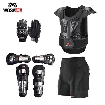 WOSAWE Adult Full Body Protector Armor Motorcycle Armor Jacket Chest Spine Protection Gear Vest Elbow shoulder Knee guard Gloves
WOSAWE Adult Full Body Protector Armor Motorcycle Armor Jacket Chest Spine Protection Gear Vest Elbow shoulder Knee guard Gloves