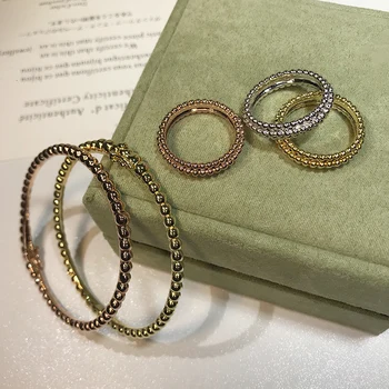 Classic Brand Gold Color Fashion Jewelry For Women Rose Gold Round Circle Wedding Jewelry Set Hot Round Beads Bangle Rings Set 
Classic Brand Gold Color Fashion Jewelry For Women Rose Gold Round Circle Wedding Jewelry Set Hot Round Beads Bangle Rings Set