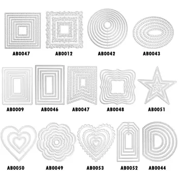 Basic Border Circle Frame Metal Cutting Dies Stencils for DIY Paper Scrapbooking Card Embossing Die Cuts for Holiday Party Card
Basic Border Circle Frame Metal Cutting Dies Stencils for DIY Paper Scrapbooking Card Embossing Die Cuts for Holiday Party Card