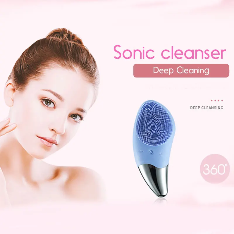 Face Cleansing Brush Electric Wash Tool Face Cleaner Magic Effective Silica Gel 4 Colors Massager Vibration Facial Massage
Face Cleansing Brush Electric Wash Tool Face Cleaner Magic Effective Silica Gel 4 Colors Massager Vibration Facial Massage