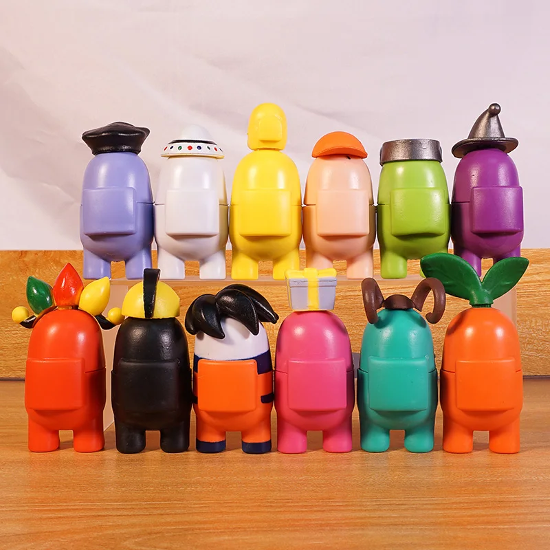 Hot Game Among PVC Action Figures Model Toys Computer Desktop Dolls For Children Gifts Hot Game Among PVC Action Figures Model Toys Computer Desktop Dolls For Children Gifts